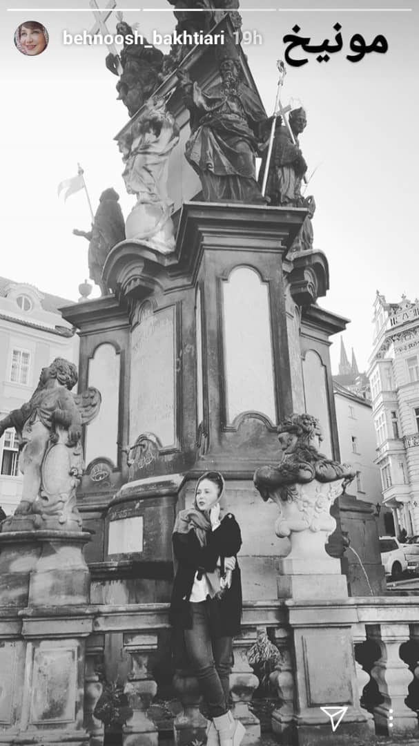 تیپ بازیگر زن پرحاشیه در مونیخ +عکس