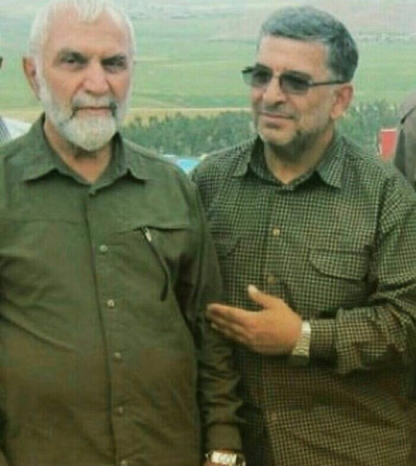 دو فرمانده شهید مدافع حرم دریک قاب + عکس