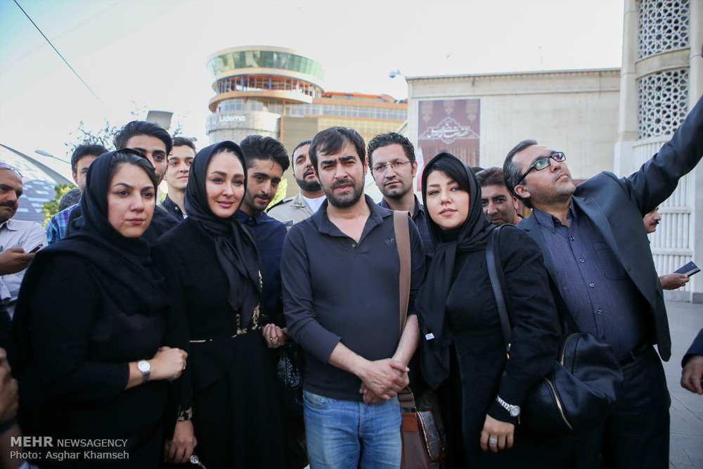 گزارش تصویری: چهره‌ها در مراسم ترحیم همسر شهید بابایی