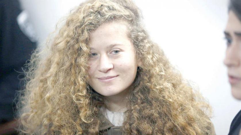 دختر جنجالی فلسطینی آزاد شد
