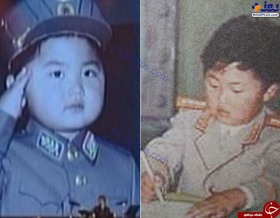 عکسی دیدنی از دوران کودکی رهبر جنجالی کره شمالی