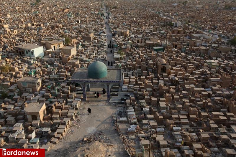 بزرگترین قبرستان جهان در عراق