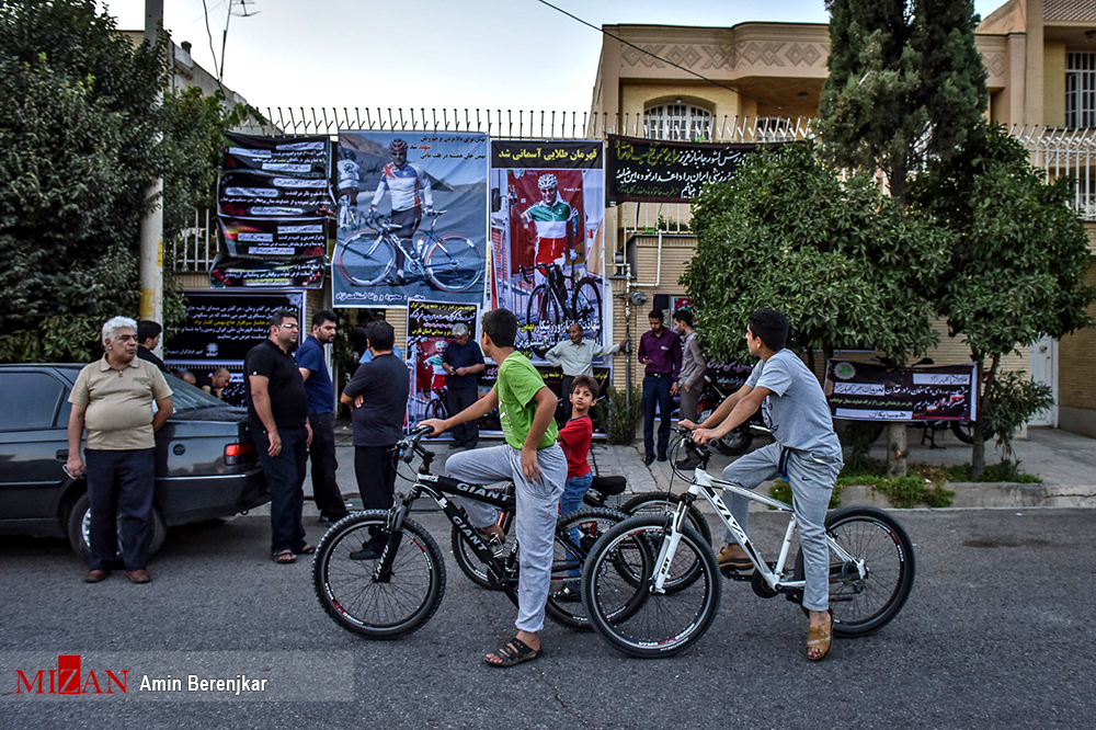  منزل بهمن گلبار نژاد قهرمان جانباخته پارالمپیک