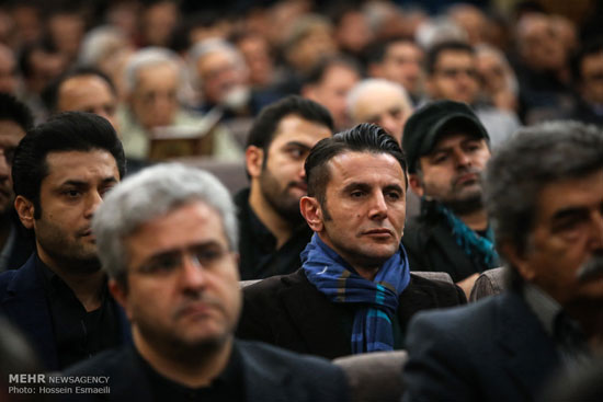 عکس: چهرها در مراسم یادیود انوشیروان ارجنمد