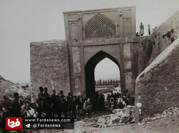دروازه قرآن شیراز در سال ۱۲۹۰