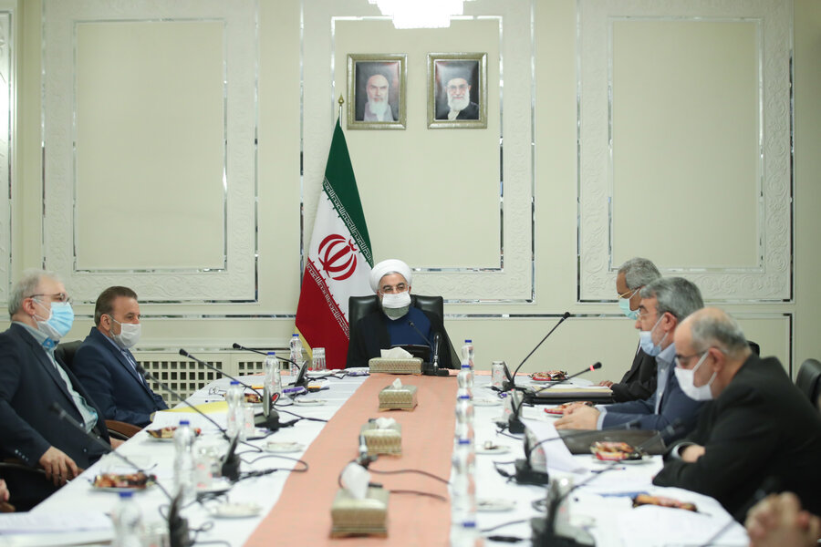 روحانی - کمیته های ستاد ملی کرونا