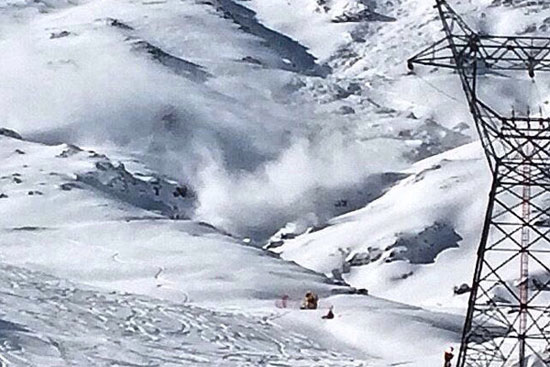 مرگ یک اسکی‌باز در پیست دربندسر +عکس
