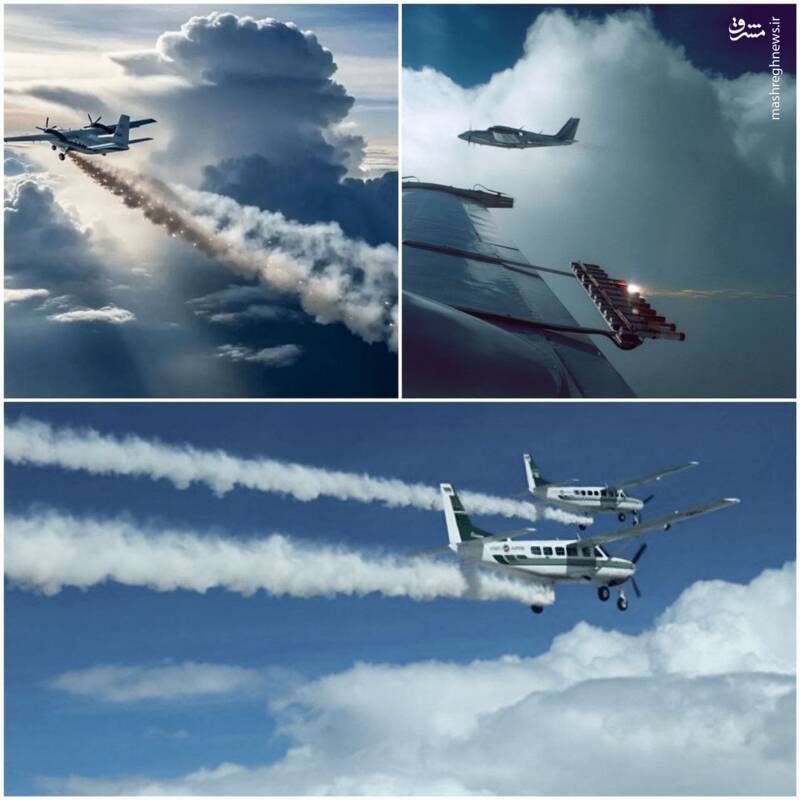 هوافضای سپاه در خدمت ایران؛ از جنگ و اطفای آتش تا بارورسازی ابرها