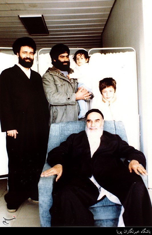 امام خمینی در بیمارستان قلب