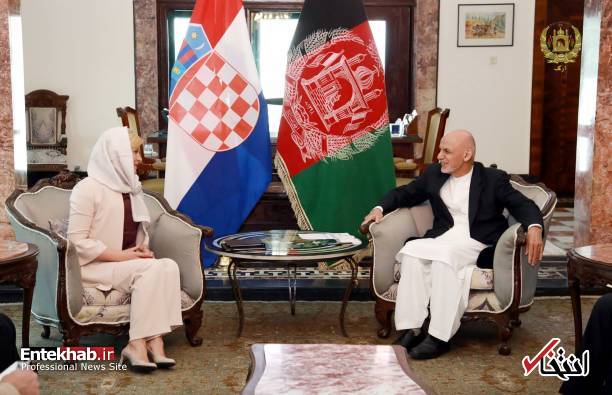 عکس/ پوشش رئیس جمهور کرواسی در سفر به افغانستان