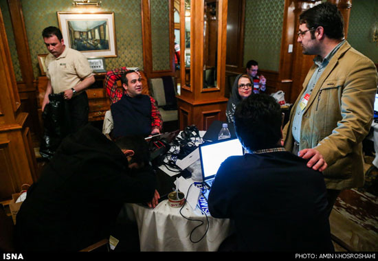 عکس: خبرنگاران در واپسین ساعات مذاکرات