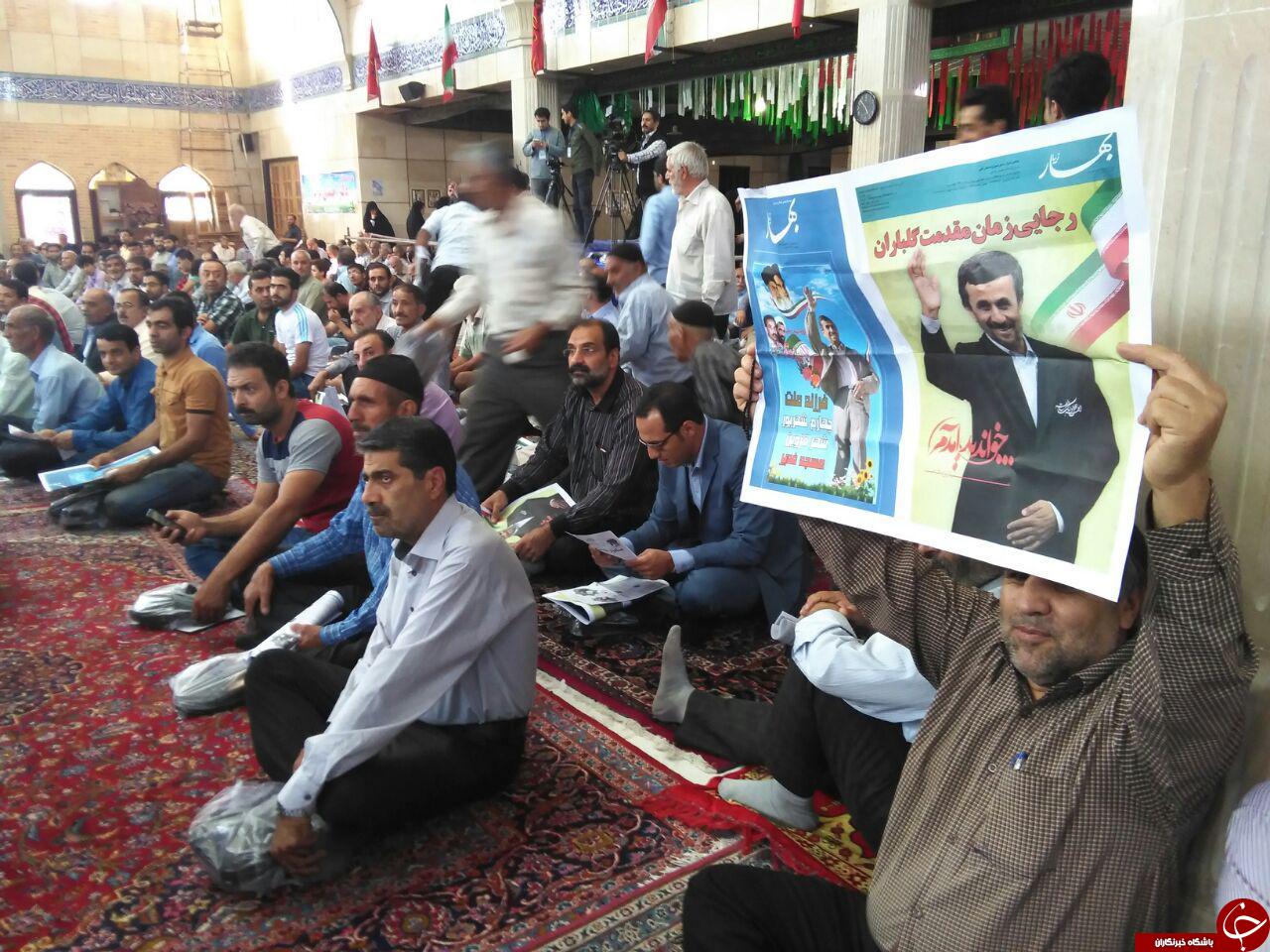 احمدی نژاد در یادواره شهید رجایی قزوین+ تصاویر