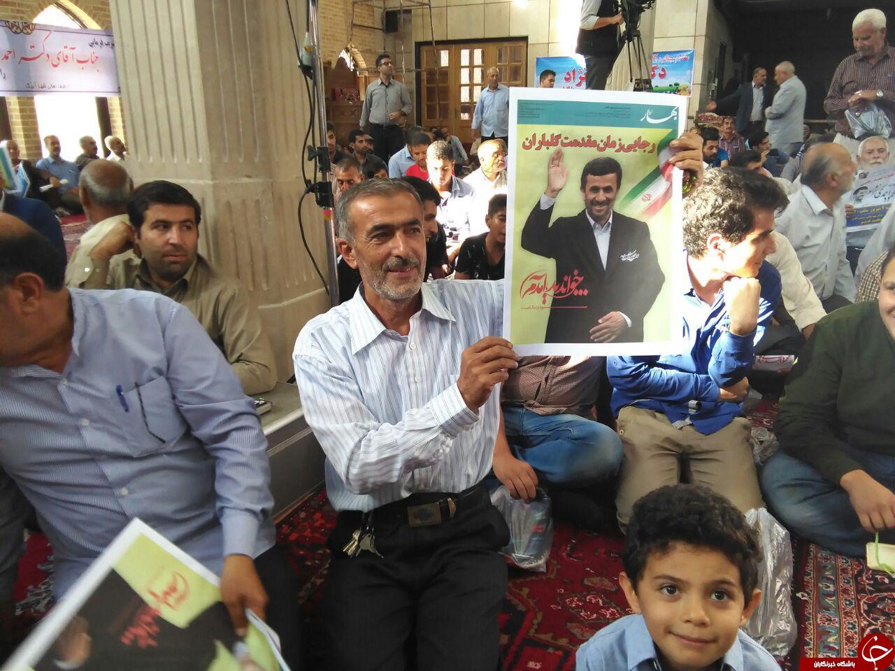 احمدی نژاد در یادواره شهید رجایی قزوین+ تصاویر
