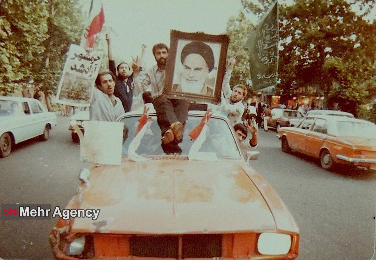 =شادی مردم تهران پس از آزادی خرمشهر