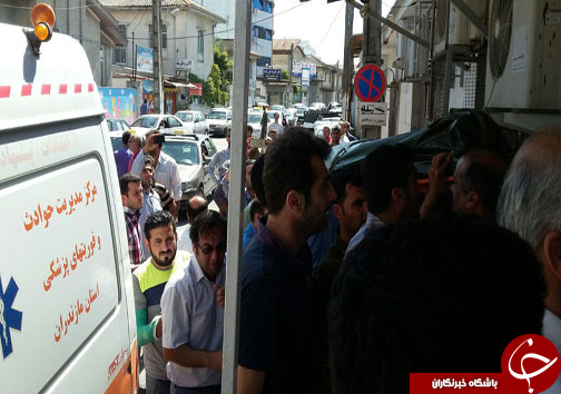 انتقال پیکر جان باخته حادثه سقوط بالگرد به امام زاده عبدالله آمل + تصویر