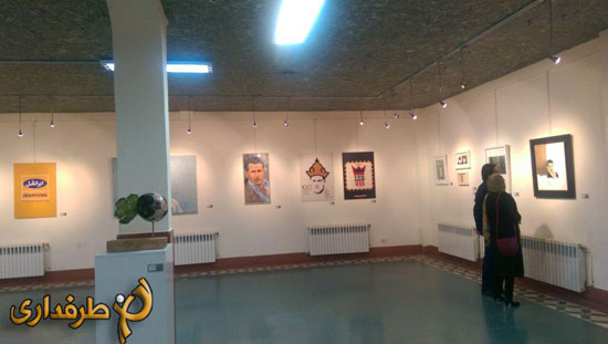 عکس: نمایشگاه هنرهای تجسمی علی دایی