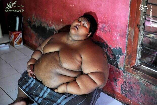 عکس/ چاق‌ترین پسر جهان