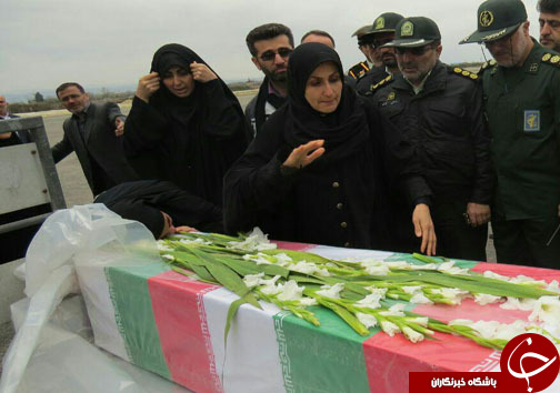 استقبال از پیکر شهید استوار دوم عباس معصومی گرجی + تصاویر استقبال از پیکر شهید استوار دوم عباس معصومی گرجی + تصاویر