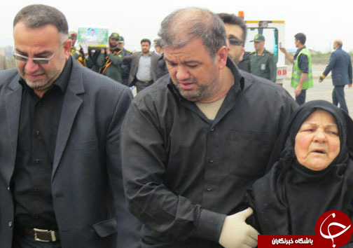 استقبال از پیکر شهید استوار دوم عباس معصومی گرجی + تصاویر استقبال از پیکر شهید استوار دوم عباس معصومی گرجی + تصاویر