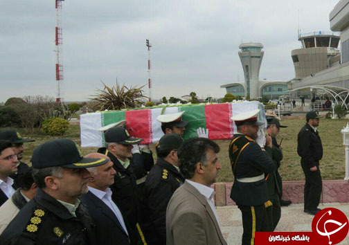 استقبال از پیکر شهید استوار دوم عباس معصومی گرجی + تصاویر استقبال از پیکر شهید استوار دوم عباس معصومی گرجی + تصاویر