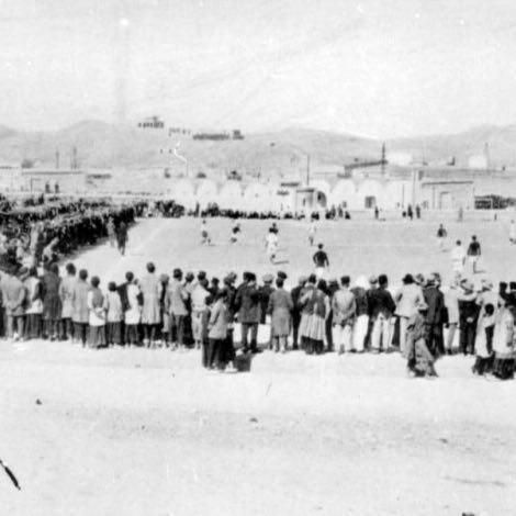 عکس: اولین مسابقه فوتبال در زمان احمدشاه قاجار