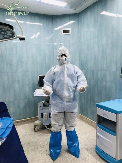 پزشکان و پرستاران در خط مقدم نبرد علیه کرونا +تصاویر