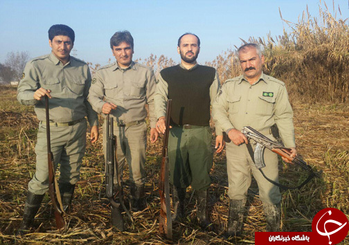 شکارچیان غیر مجاز در دام محیط بانان ۴ شهر مازندران