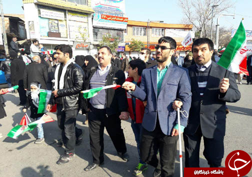 حضور پر شور دیار علویان پیش از آغاز راهپیمایی ۲۲ بهمن ۹۶+تصاویر حضور پر شور دیار علویان پیش از آغاز راهپیمایی ۲۲ بهمن ۹۶+تصاویر