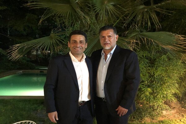 ملاقات علی دایی با سفیر لبنان در تهران + عکس