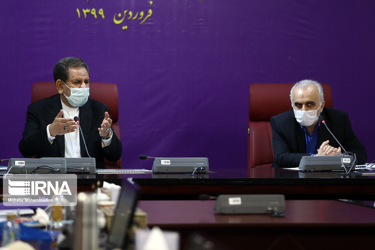 تصاویر: جلسه معاون اول با وزیر و معاونان وزارت اقتصاد و امور دارایی