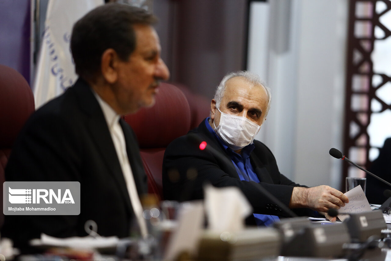 تصاویر: جلسه معاون اول با وزیر و معاونان وزارت اقتصاد و امور دارایی