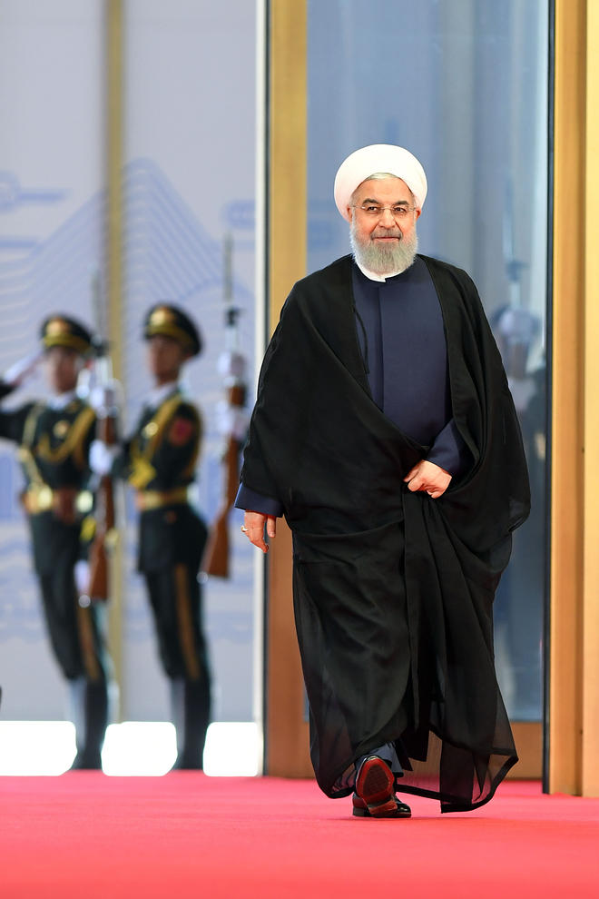 عکس خبرگزاری رسمی چین از روحانی (عکس)