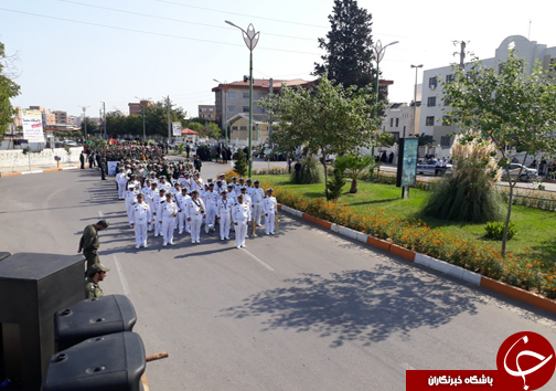 آغاز رژه مشترک نیروهای مسلح در مازندران + تصاویر