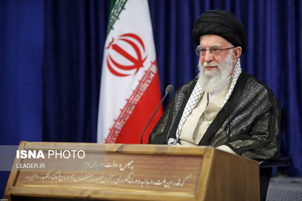 تصاویر: سخنرانی مقام معظم رهبری به مناسبت سالگرد ارتحال بنیانگذار کبیر انقلاب اسلامی