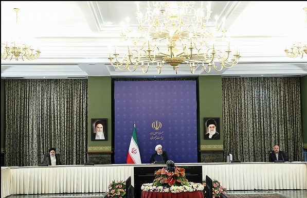 تصویری از اولین جلسه شورای عالی امنیت ملی با ترکیب جدید سران قوا / هم قالیباف آمد هم ظریف و شمخانی