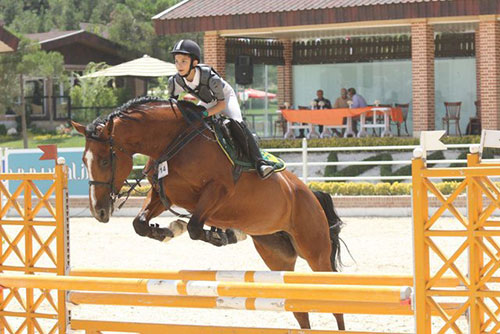 دختر بشار اسد قهرمان پرش با اسب شد