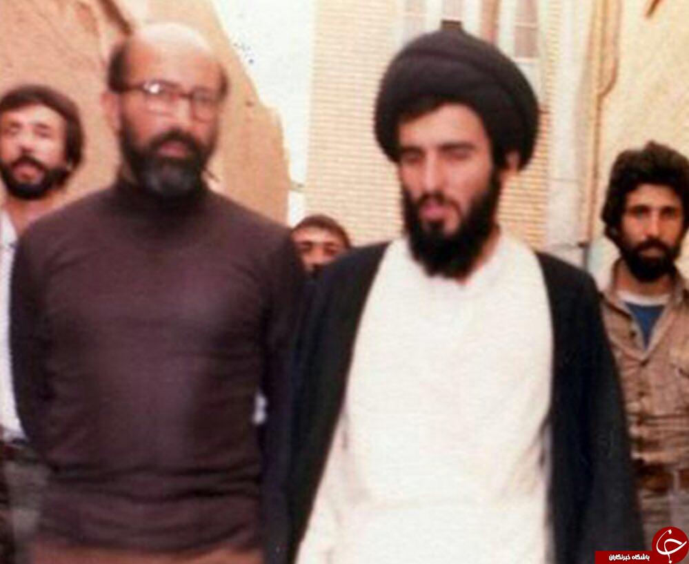 آیت الله هاشمی شاهرودی در کنار شهید دکتر مصطفی چمران