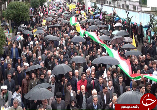 حضور پرشور دیار علویان در جشن چهل سالگی انقلاب اسلامی +تصاویر