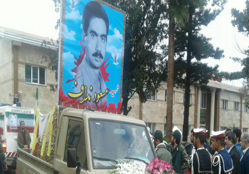 تشییع پیکر شهید گیلان نژاد صبح امروز در چالوس تشییع پیکر شهید گیلان نژاد صبح امروز در چالوس