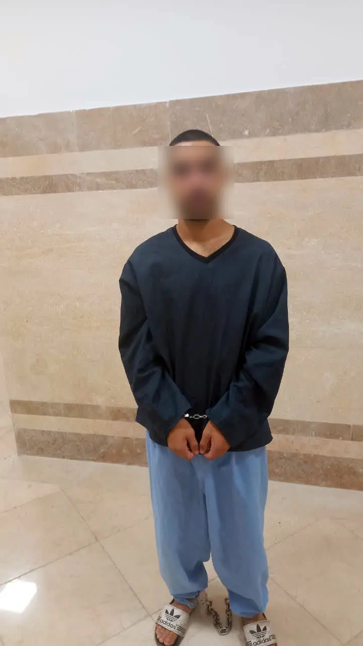 قاتل پسر ۱۷ ساله دستگیر شد + عکس