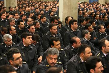 دیدار جمعی از فرماندهان و کارکنان نیروی هوایی ارتش و پدافند هوایی با رهبر معظم انقلاب اسلامی