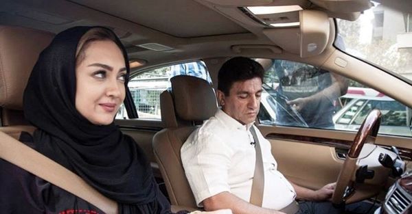 قلعه نویی ؛ تصویری از امیر قلعه نویی در کنار نیکی کریمی