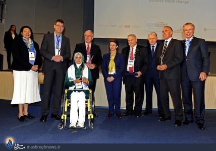 انتخاب زهرا نعمتی به عنوان برترین ورزشکار معلول سال 2013