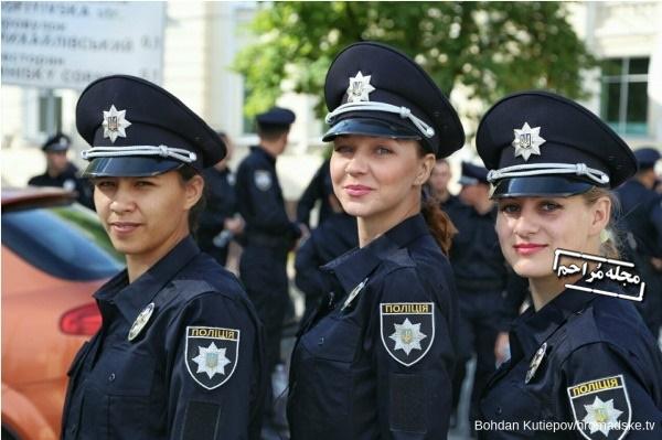 تیپ و پوشش زنان پلیس در کشورهای مختلف,زنان پلیس در اکراین