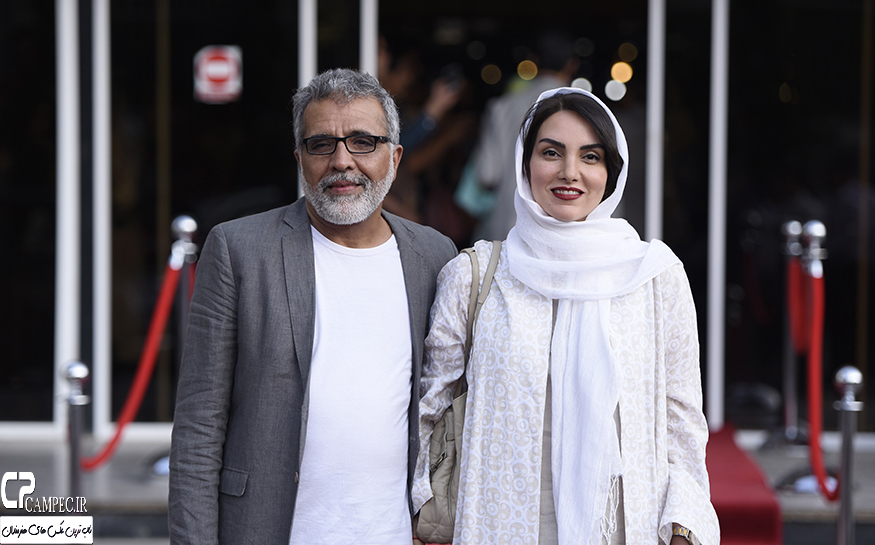 مرجان شیر محمدی و همسرش بهروز افخمی در جشن حافظ سال94
