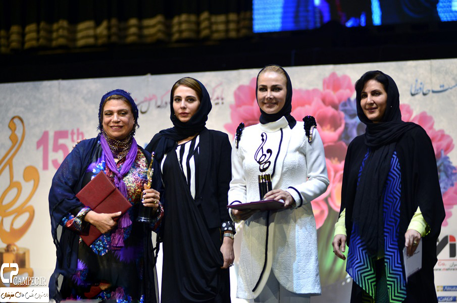 بازیگران زن در جشن حافظ سال 94