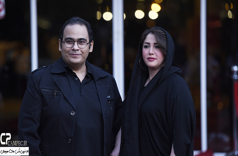 رضا داود نژاد و همسرش غزل بدیعی در پانزدهمین جشن حافظ