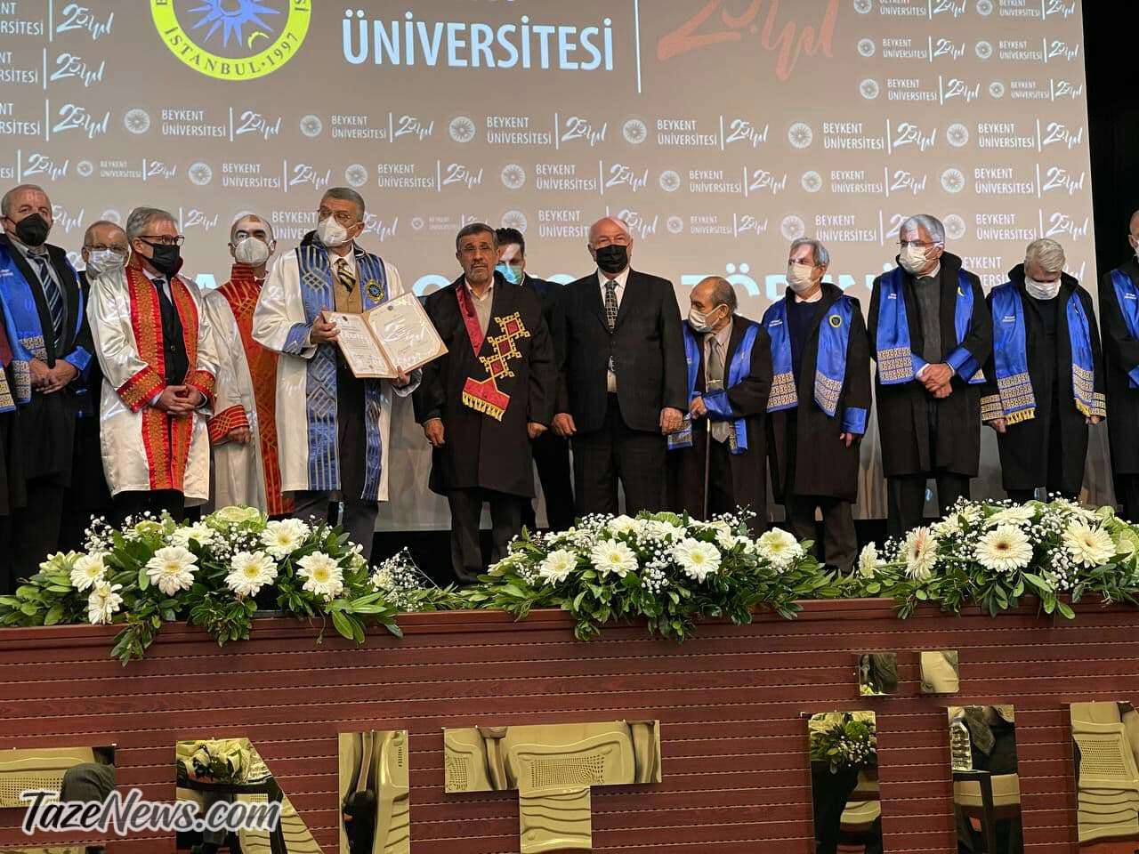 احمدی نژاد دکترای افتخاری