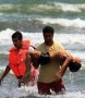 یکی از شهروندان این حادثه از بهنمیر مازندران بوده و فرد غرق شده دیگر از شهرستان تربت حیدریه بوده که دریای مازندران این دو را در کام خود کشاند.