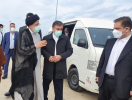 بازدید رئیس جمهور از بزرگترین بندر اقتصادی شمال کشور